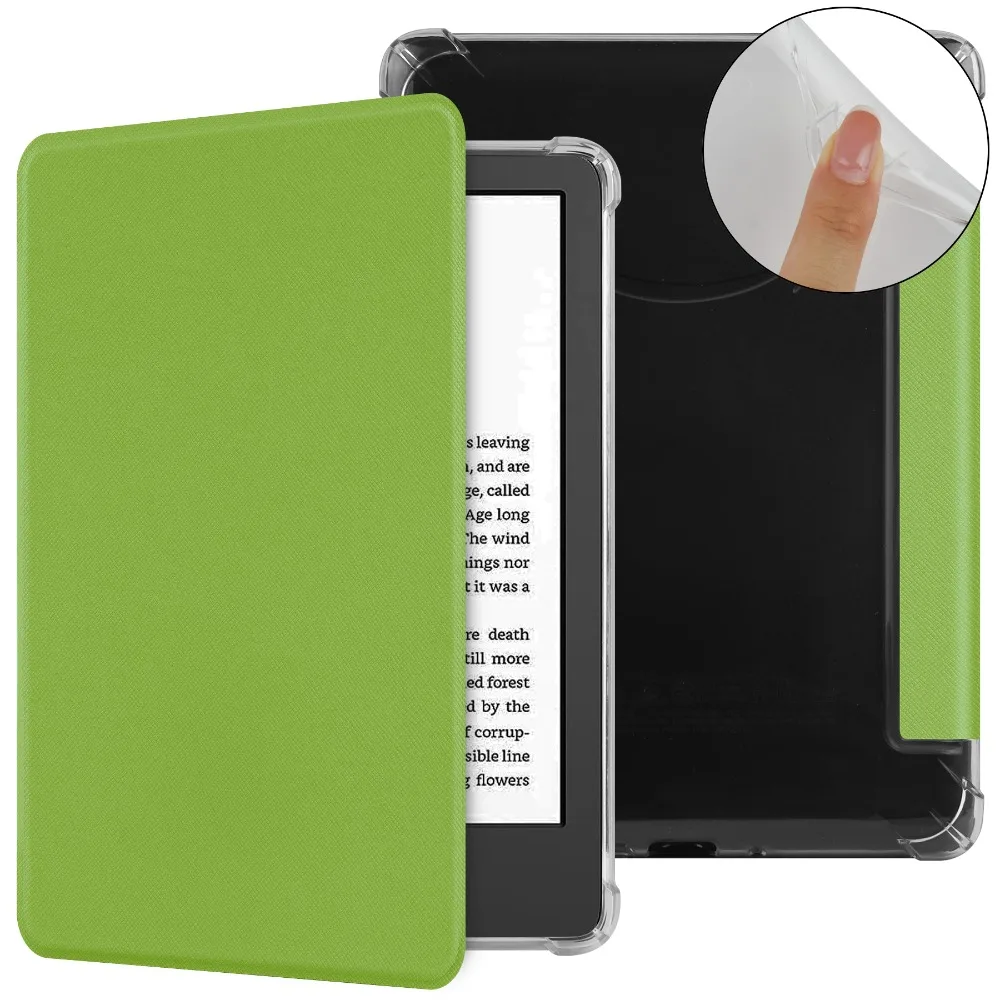 6,8 "11th Folio Case Auto Wake/Sleep Мягкий защитный чехол Износостойкий корпус из ТПУ для Kindle Paperwhite 2024 7 дюймов (12 поколений) 
6,8 "11th Folio Case Auto Wake/Sleep Мягкий защитный чехол Износостойкий корпус из ТПУ для Kindle Paperwhite 2024 7 дюймов (12 поколений)