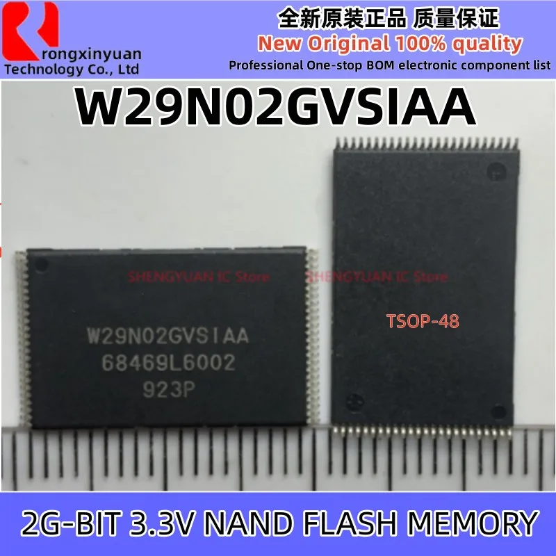 2-10pcs W29N02GVSIAA TSOP-48 W29N02GV 2G-BIT 3.3V NAND FLASH MEMORY ic chip Original New 100% quality
2-10pcs W29N02GVSIAA TSOP-48 W29N02GV 2G-BIT 3.3V NAND FLASH MEMORY ic chip Original New 100% quality