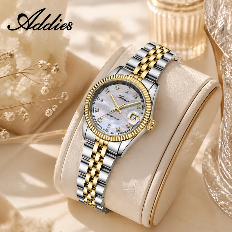 ADDIES Luxury Couple Watches 585 Quartz 316L Stainless Steel Sapphire Glass Outdoor Sport 5Bar Waterpoof Dive Wrisrtwwatch Gift
ADDIES Luxury Couple Watches 585 Quartz 316L Stainless Steel Sapphire Glass Outdoor Sport 5Bar Waterpoof Dive Wrisrtwwatch Gift