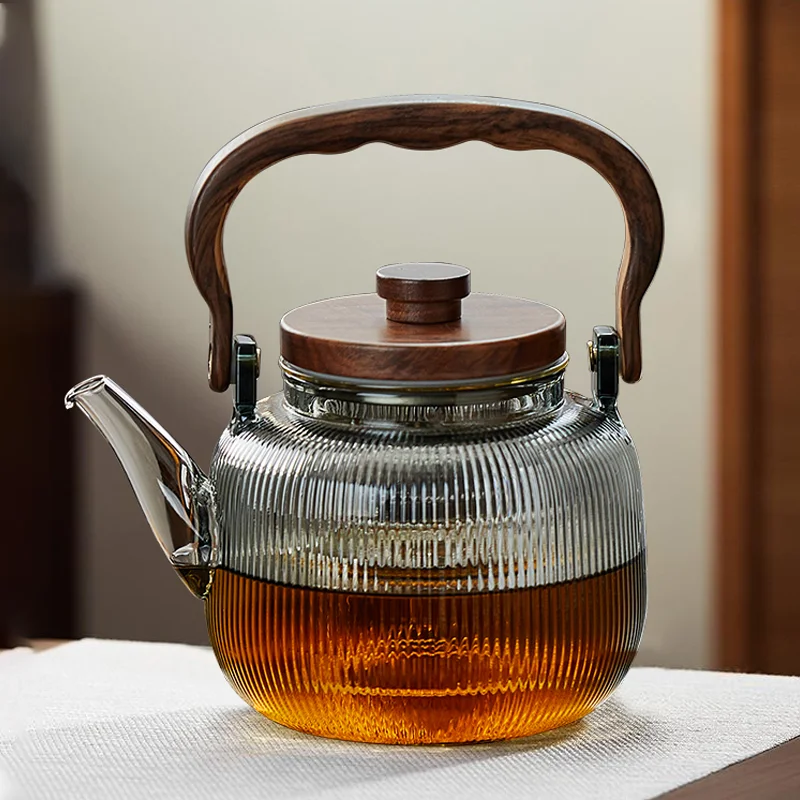 Thickened High Borosilicate Glass Tea Pot with Handle Steaming And Cooking Integrated Ceramic Stove Tea Set New 2026
Thickened High Borosilicate Glass Tea Pot with Handle Steaming And Cooking Integrated Ceramic Stove Tea Set New 2026