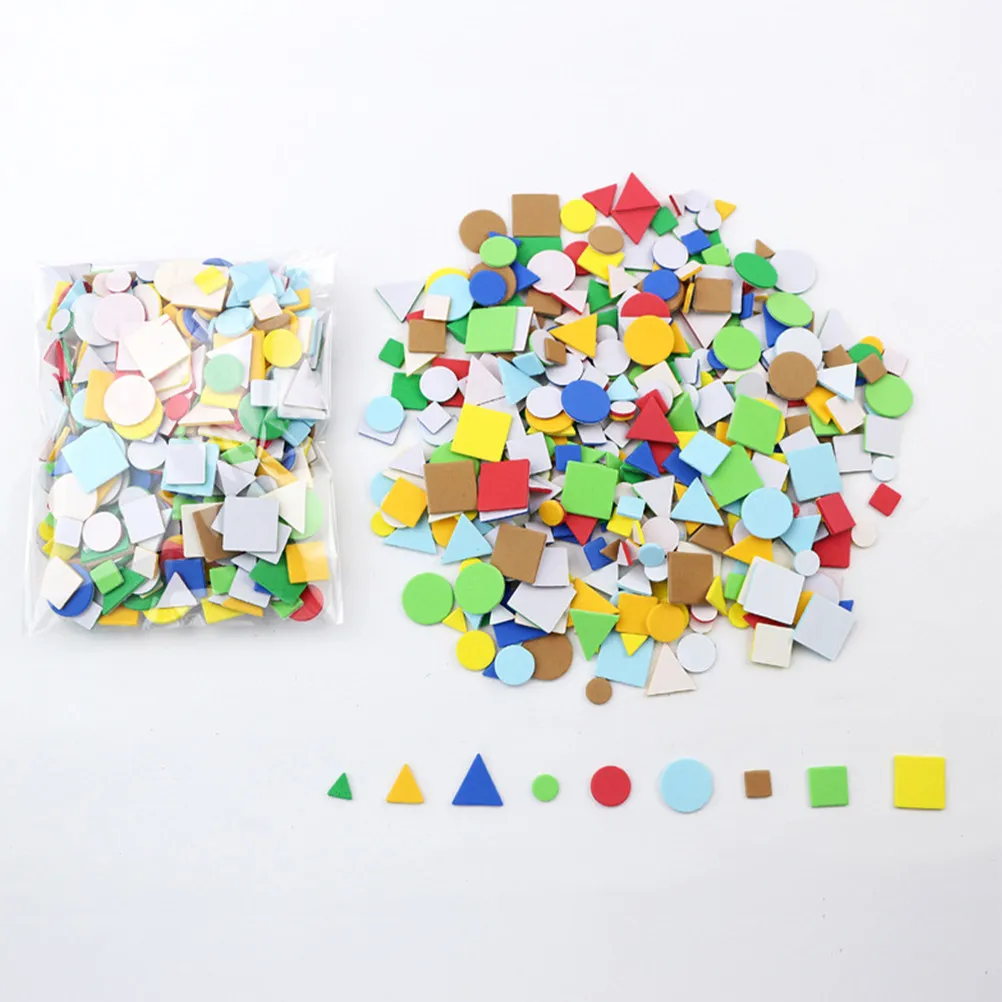 Self-Adhesive Eva Foam Geometric Shape Stickers for Kids DIY Craft Wall Door Window Refrigerator Decor Home Decoration
Self-Adhesive Eva Foam Geometric Shape Stickers for Kids DIY Craft Wall Door Window Refrigerator Decor Home Decoration