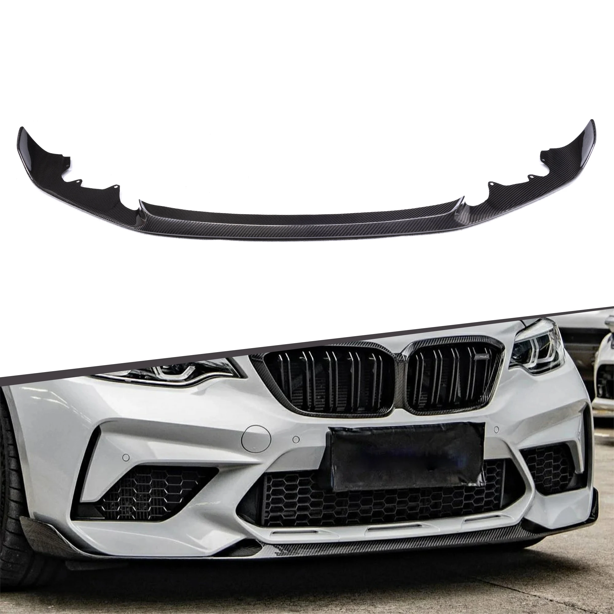 Modification Hot Sales Dry Carbon Fiber Body Kit CMP Type Front Bumper Lip Fit for F87 Competition
Modification Hot Sales Dry Carbon Fiber Body Kit CMP Type Front Bumper Lip Fit for F87 Competition