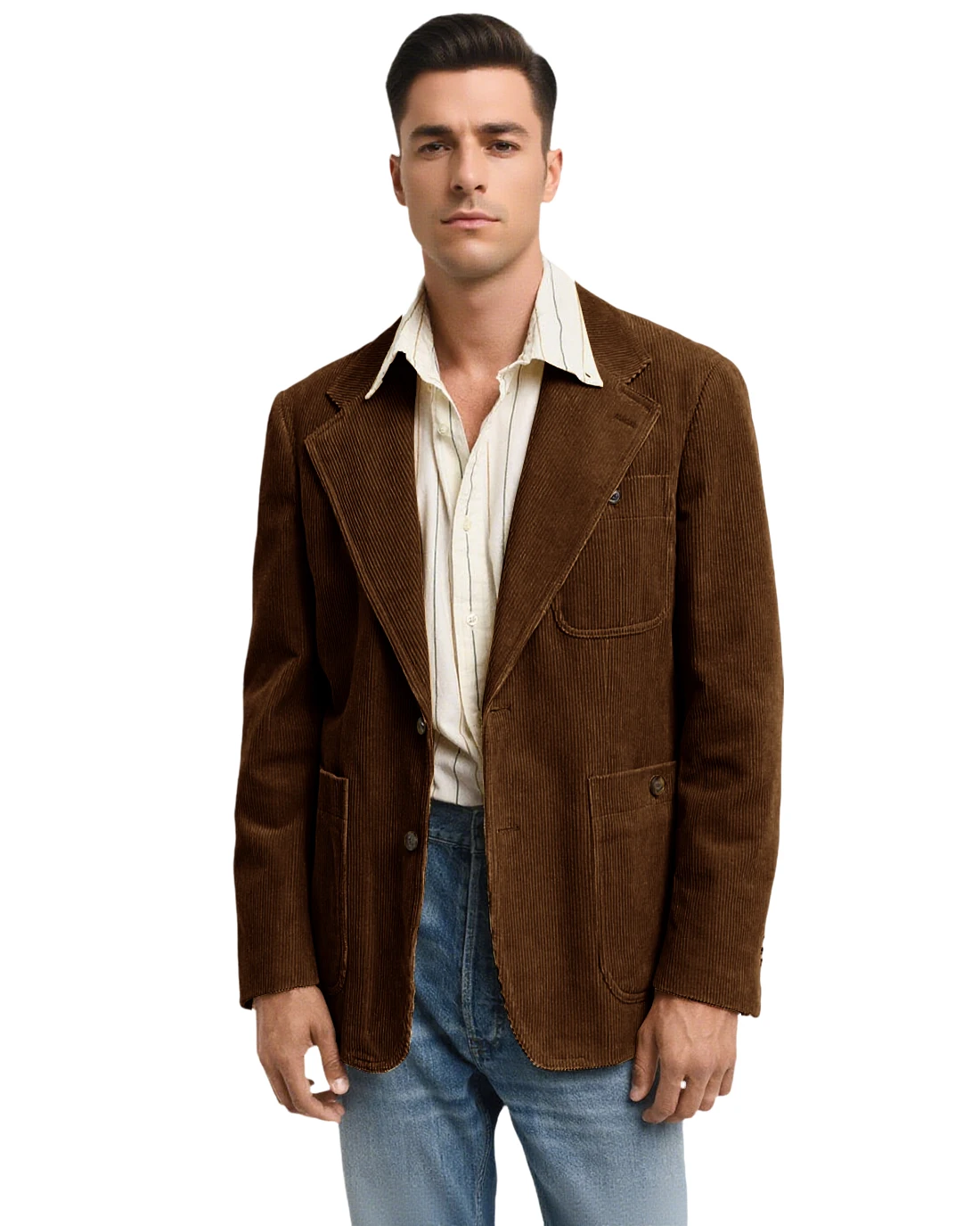 Осеннее вельветовое пальто высокого качества 2024, удобный мягкий костюм премиум-класса с большим карманом для офиса и отдыха по индивидуальному заказу
Осеннее вельветовое пальто высокого качества 2024, удобный мягкий костюм премиум-класса с большим карманом для офиса и отдыха по индивидуальному заказу