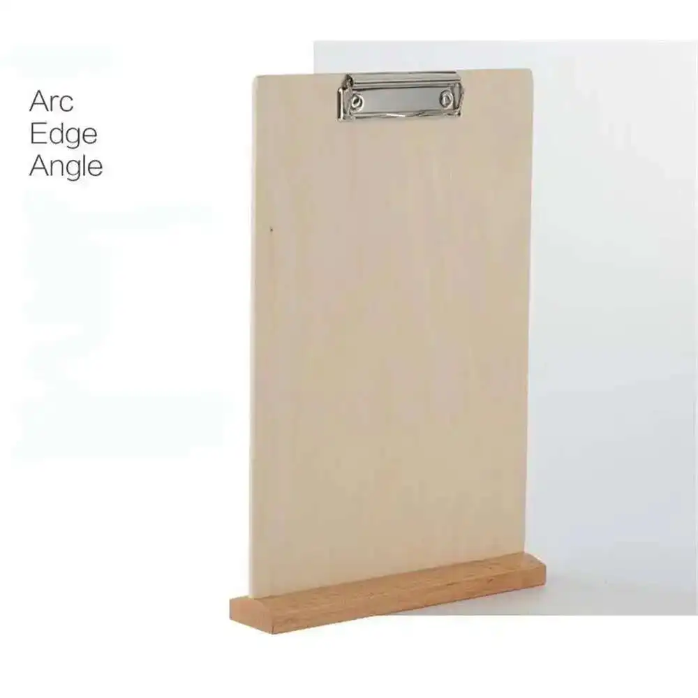 A4/ A5 Wooden Paper Clip Plate Stand Restaurant Menu Display Table Desk Top Sign Price List Paper Sheet Poster Snap Photo Clip
A4/ A5 Wooden Paper Clip Plate Stand Restaurant Menu Display Table Desk Top Sign Price List Paper Sheet Poster Snap Photo Clip