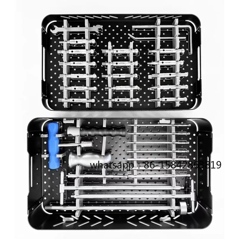 1set Internal Fixation Removal Instrument Set with Box PFNA Blade Driver Hex Screwdriver Orthopedic Instrument
1set Internal Fixation Removal Instrument Set with Box PFNA Blade Driver Hex Screwdriver Orthopedic Instrument