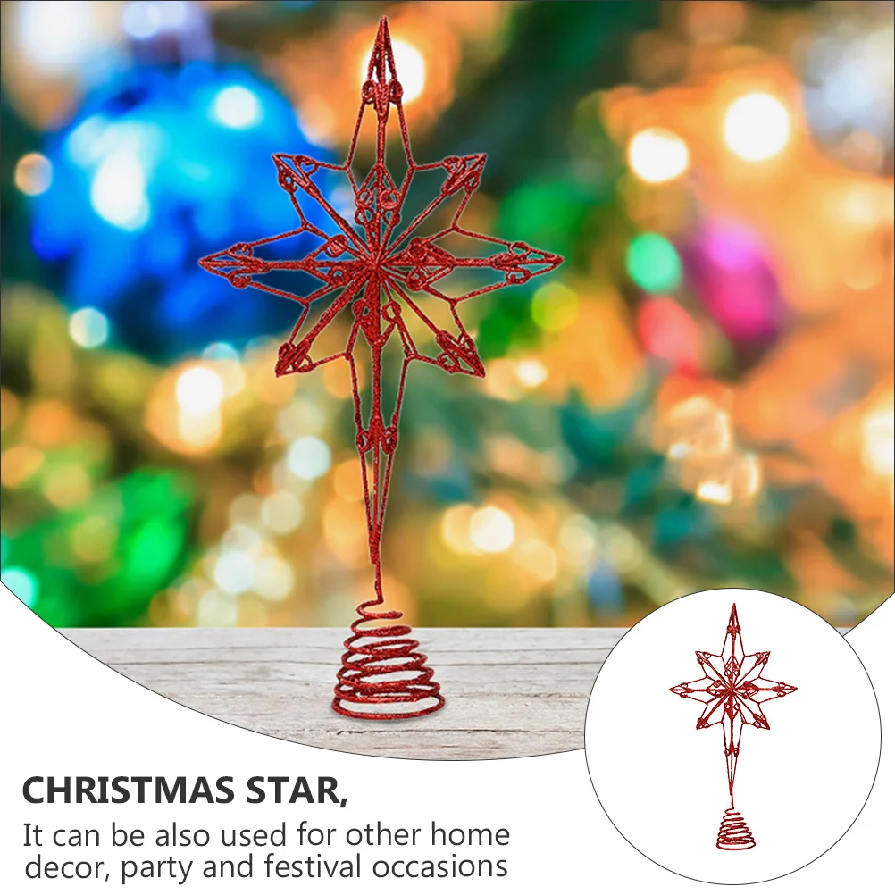 Christmas Tree Top Star Decor Red Metal Treetop nament Party Decorations Christmas Star Tree Topper
Christmas Tree Top Star Decor Red Metal Treetop nament Party Decorations Christmas Star Tree Topper