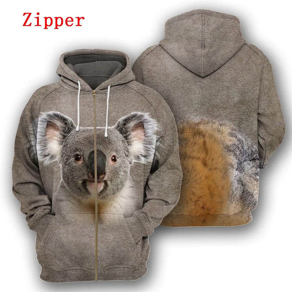 HX Animal Zip Hoodies Funny Cute Koala Front Back 3D Printed Hoodie Pocket Coats Adult Teens Jacket Tops Unisex Sweatshirt
HX Animal Zip Hoodies Funny Cute Koala Front Back 3D Printed Hoodie Pocket Coats Adult Teens Jacket Tops Unisex Sweatshirt