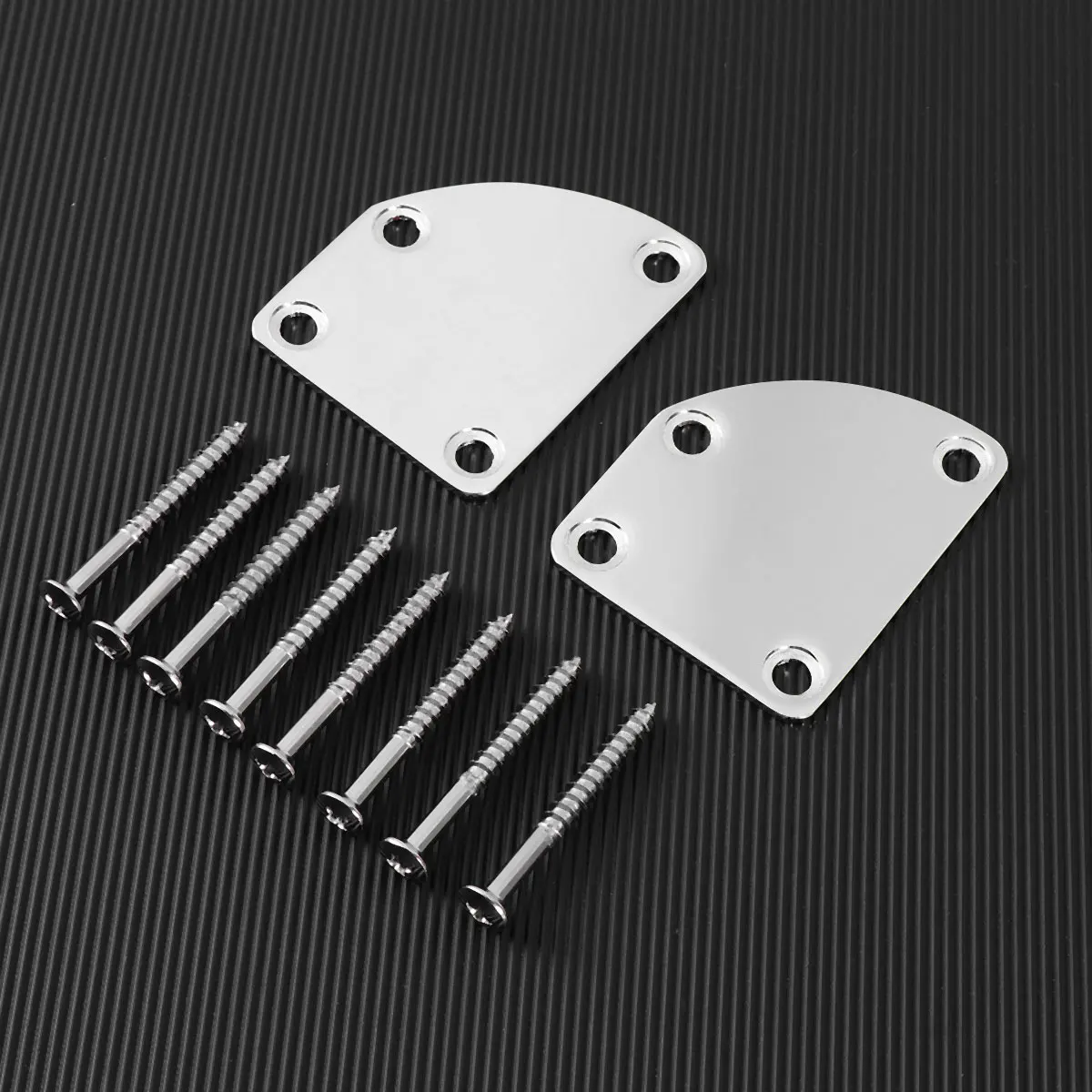 2Pcs Metal Guitar Neck Plate Electric Bass Joint Connector Golden Robust Build Quality Includes Matching Screws for Secure
2Pcs Metal Guitar Neck Plate Electric Bass Joint Connector Golden Robust Build Quality Includes Matching Screws for Secure