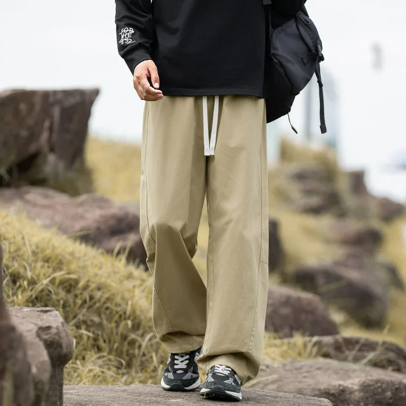 Mens Pure Cotton Loose Fit Straight Cargo Pants Outdoor 2025 Autumn Winter Trendy Comfortable Breathable Casual Pants Plus Size
Mens Pure Cotton Loose Fit Straight Cargo Pants Outdoor 2025 Autumn Winter Trendy Comfortable Breathable Casual Pants Plus Size