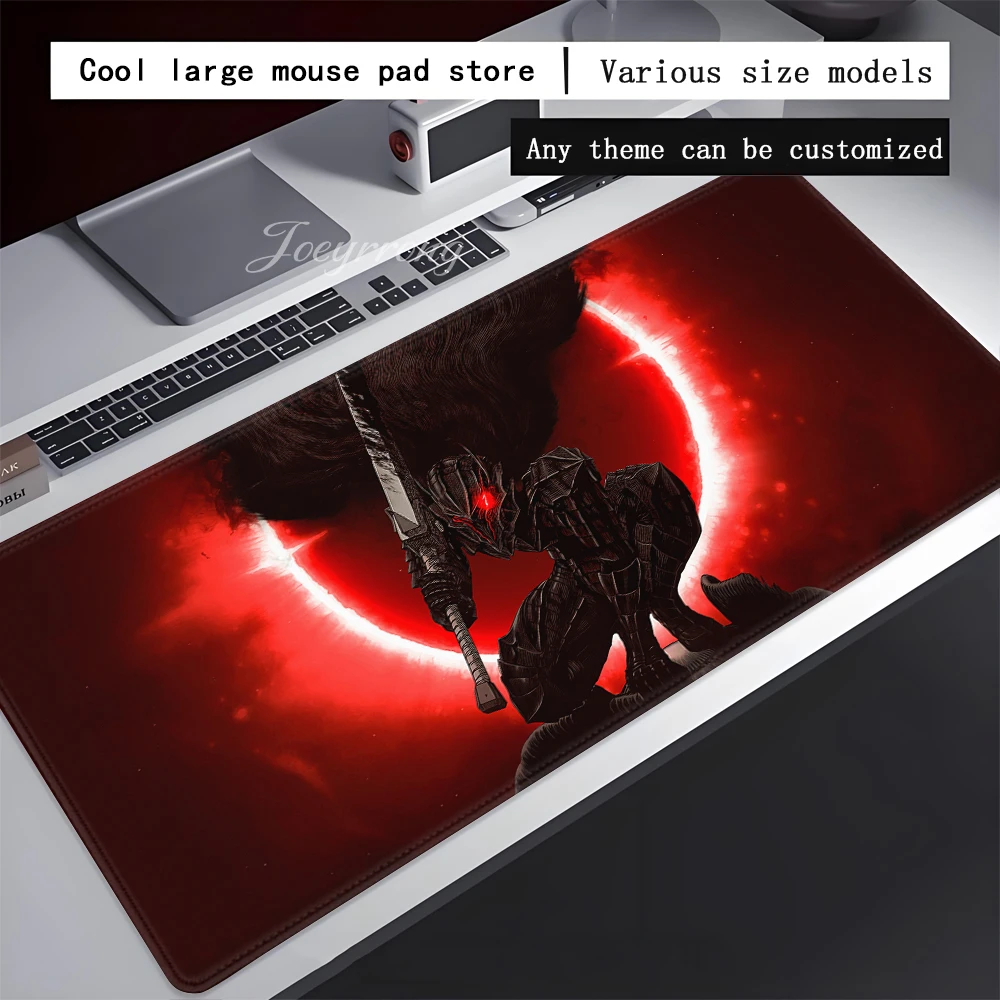 Berserk Mousepad Mouse Pad Extended Gaming Keyboard Mats Large 90x40cm XXL Gamer Mousepad
Berserk Mousepad Mouse Pad Extended Gaming Keyboard Mats Large 90x40cm XXL Gamer Mousepad