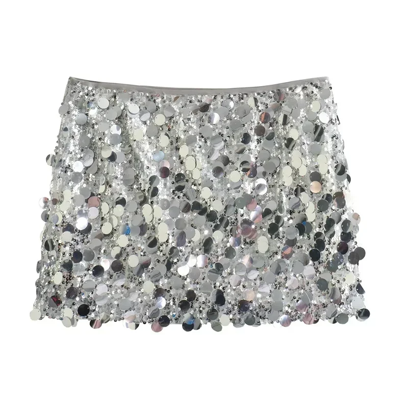 New 2025 Sequin Mini Skirt Women Luxury High Waist Skirts for Woman Fashion Summer Women's Skirt Streetwear Glitter Short Skirt
New 2025 Sequin Mini Skirt Women Luxury High Waist Skirts for Woman Fashion Summer Women's Skirt Streetwear Glitter Short Skirt