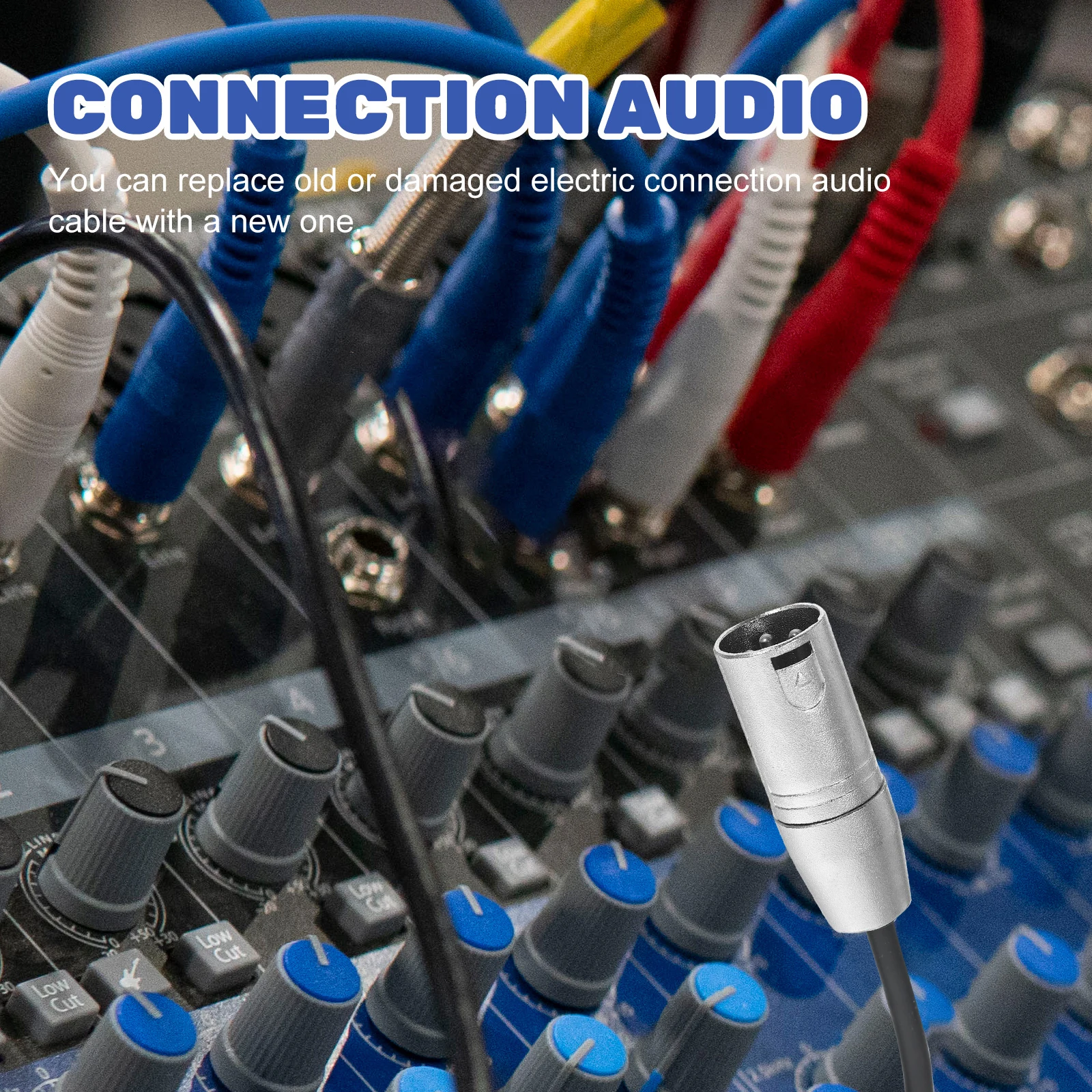 Xlr To 1/8 Adapter Xlr Male To 1/8 Female Audio Converter Coupler 3.5Mm Female Socket Durable Plug Play For Microphone Supply
Xlr To 1/8 Adapter Xlr Male To 1/8 Female Audio Converter Coupler 3.5Mm Female Socket Durable Plug Play For Microphone Supply