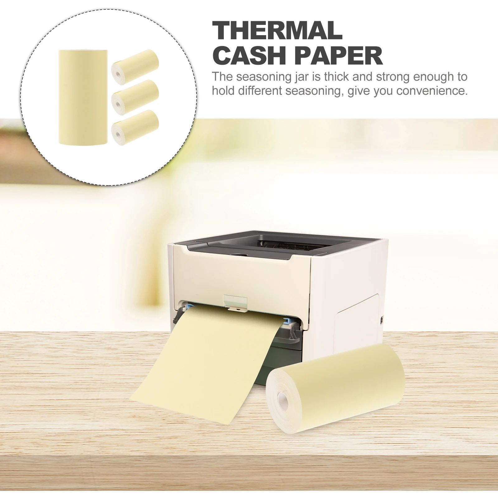 5 Rolls Thermal Paper for Cash Printer Supermarket Bank Hospital Multipurpose Thermal Paper Office Use
5 Rolls Thermal Paper for Cash Printer Supermarket Bank Hospital Multipurpose Thermal Paper Office Use