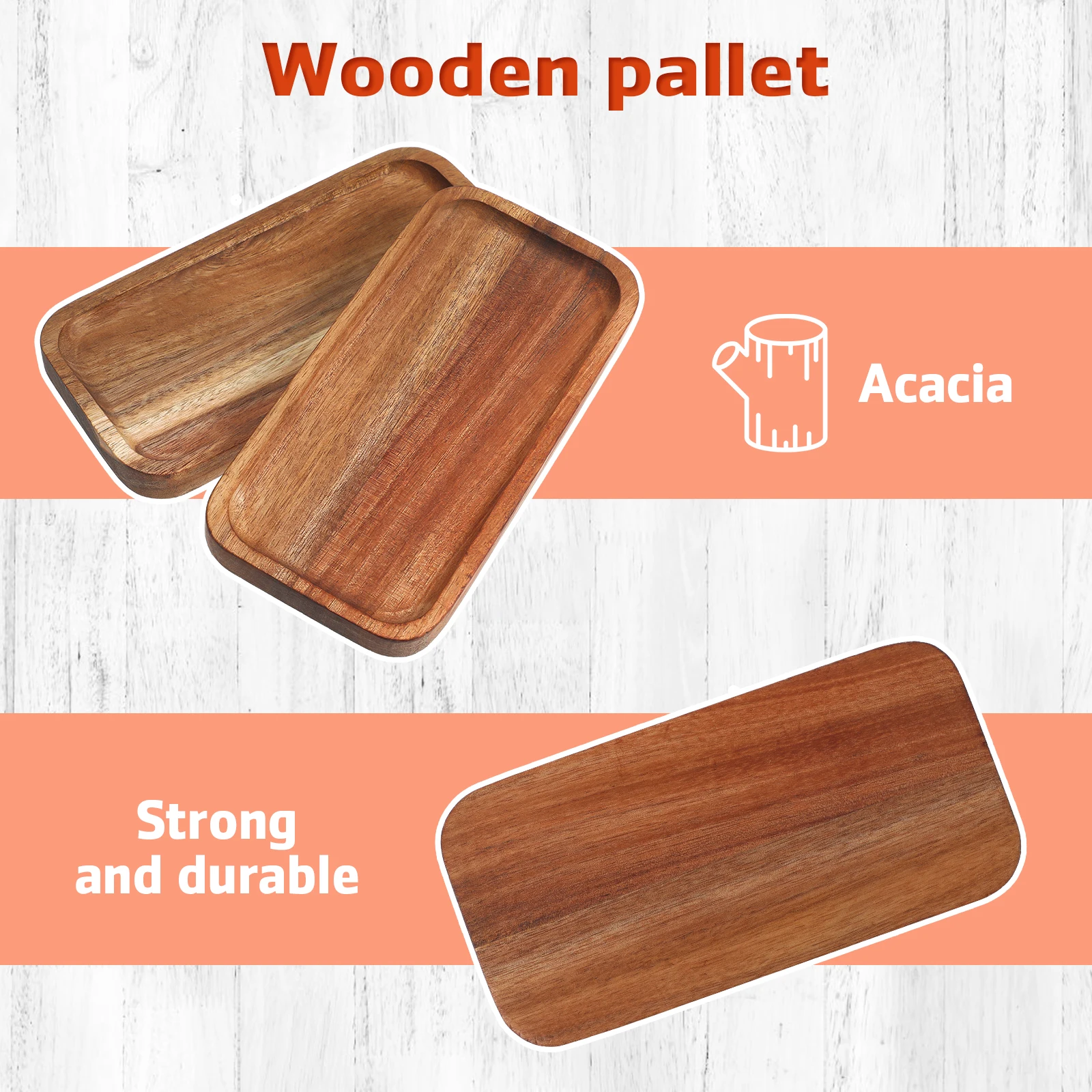 3 Pcs Wooden Tray 20x10x1 5cm Food Serving Platter Solid Wood Craftsmanship Home Decor Coffee Table Trays Fruit Bread Dessert
3 Pcs Wooden Tray 20x10x1 5cm Food Serving Platter Solid Wood Craftsmanship Home Decor Coffee Table Trays Fruit Bread Dessert