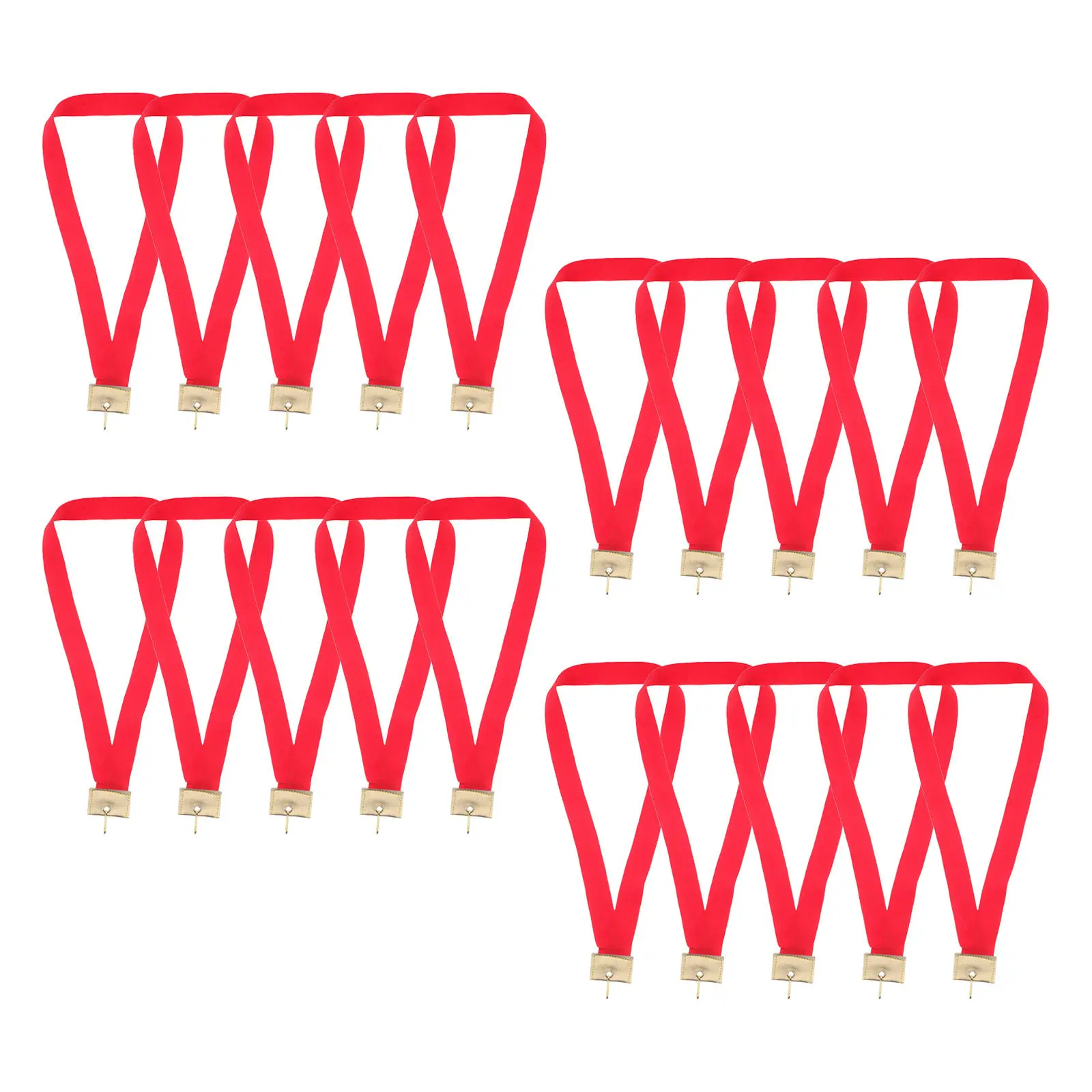 20 pcs Medal Lanyard Award Ribbons Graduation Badge Student Polyester Adjustable Length Fake Hook
20 pcs Medal Lanyard Award Ribbons Graduation Badge Student Polyester Adjustable Length Fake Hook