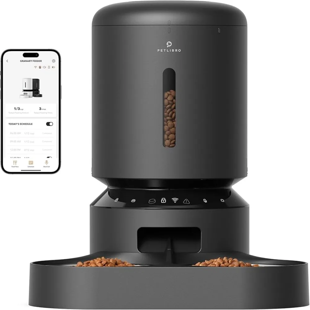 Cat Feeder Fresh Food Storage Feeding and Water Adjustable Meal Splitter Dog Wi-Fi Connected Multiple Pet Use Freight free
Cat Feeder Fresh Food Storage Feeding and Water Adjustable Meal Splitter Dog Wi-Fi Connected Multiple Pet Use Freight free
