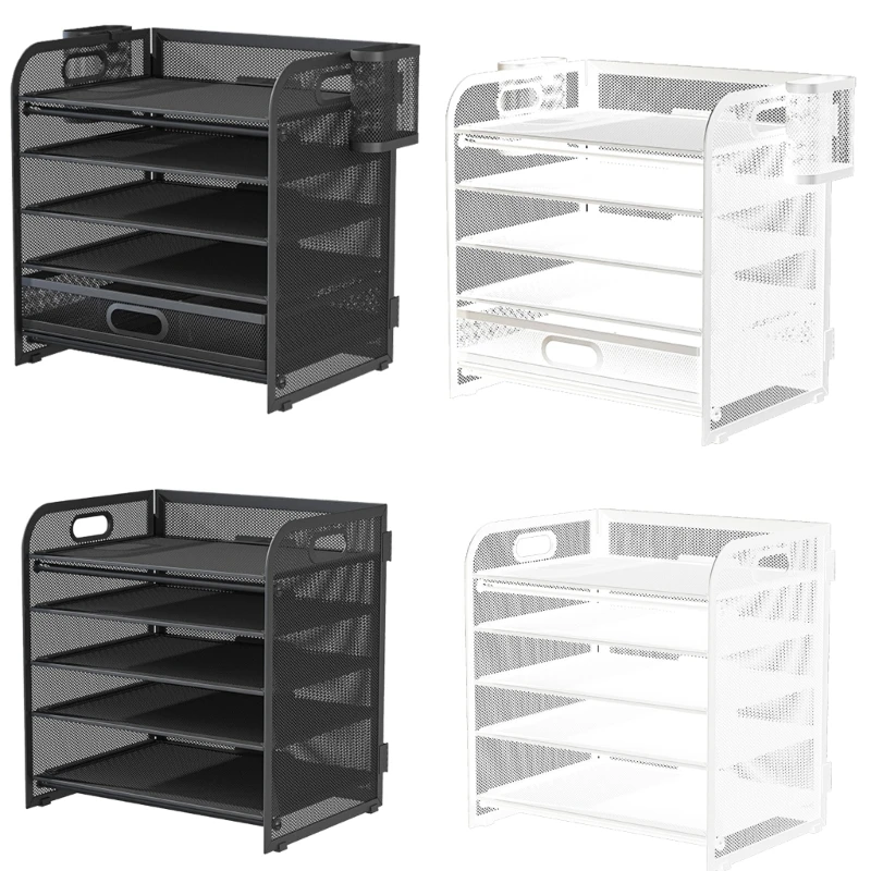 Multifunction File Letter Tray Organizers with Sliding Drawer and 2 Pen Holder, Space Saving Office Desk Organizers
Multifunction File Letter Tray Organizers with Sliding Drawer and 2 Pen Holder, Space Saving Office Desk Organizers
