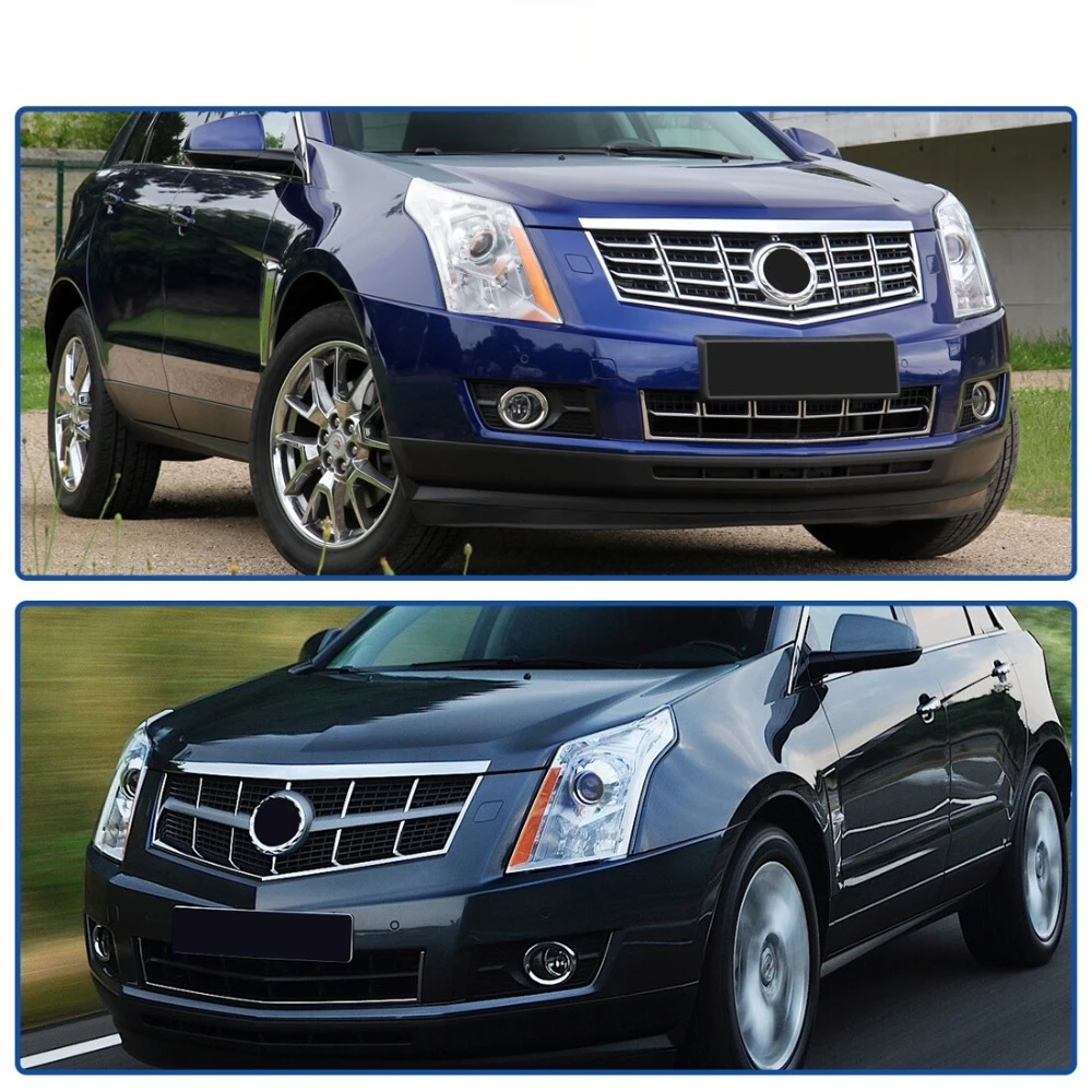 Halogen Projector Headlights For 2010-2016 Cadillac SRX Chrome Headlamp w/ Bulbs
Halogen Projector Headlights For 2010-2016 Cadillac SRX Chrome Headlamp w/ Bulbs