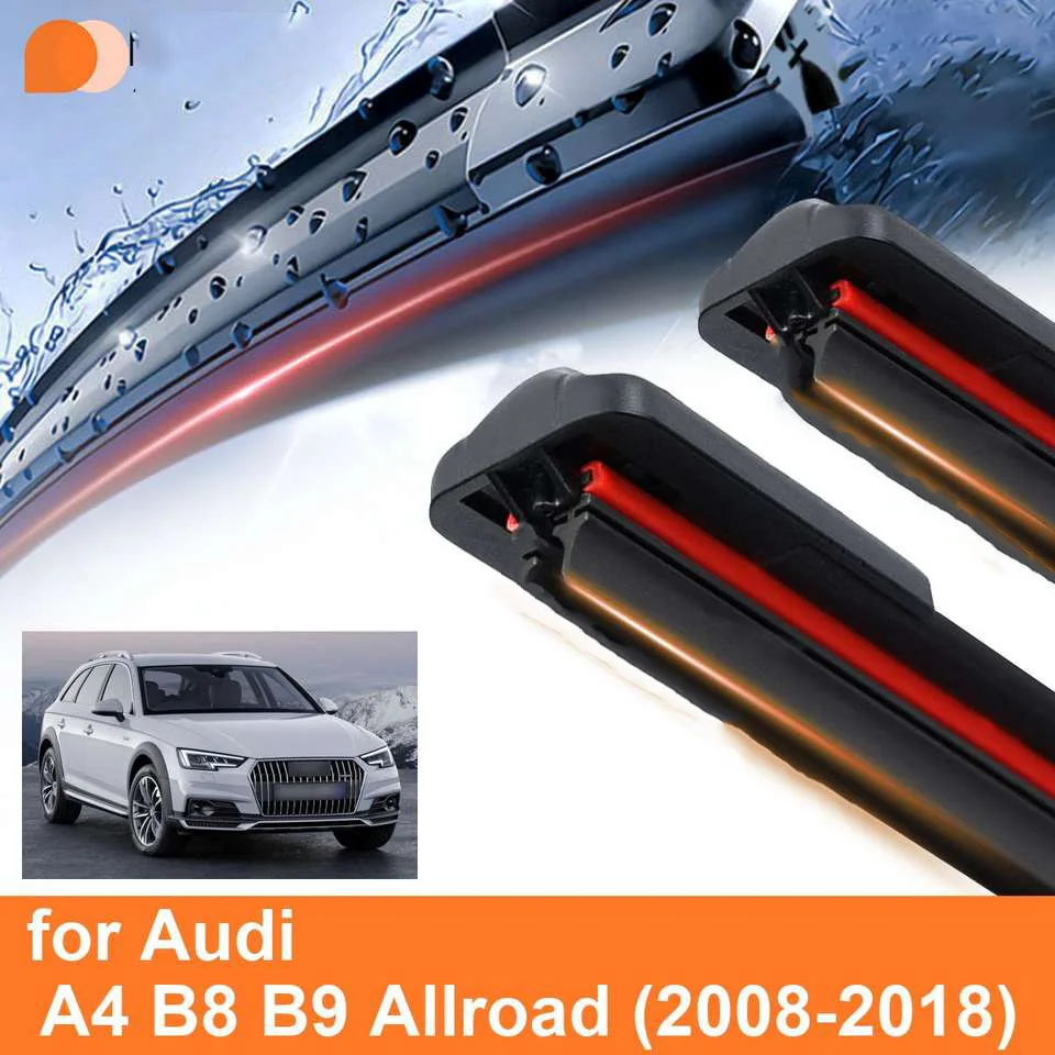 Suitable for Audi A4 B8 B9 Allroad rubber frameless and frameless car windshield wiper blades, soft accessories, wiper parts
Suitable for Audi A4 B8 B9 Allroad rubber frameless and frameless car windshield wiper blades, soft accessories, wiper parts