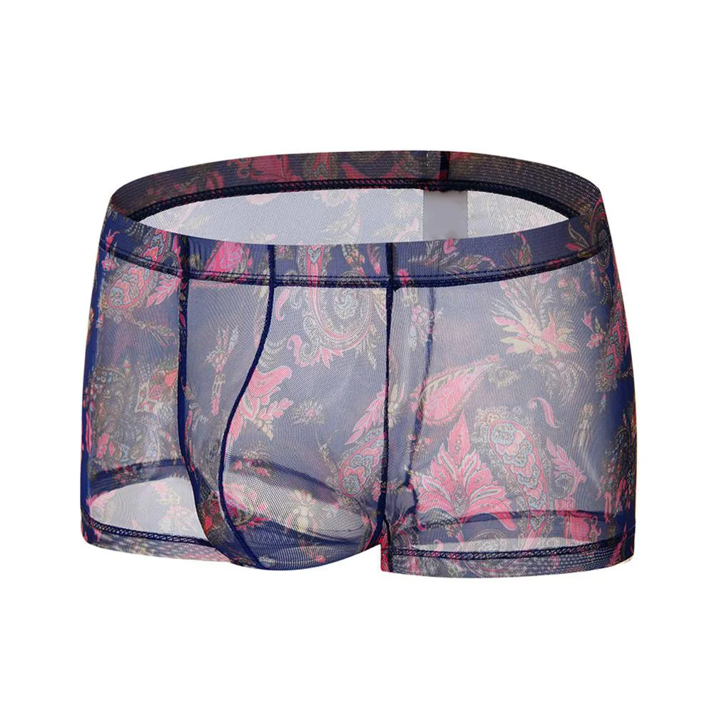 Mens Boxers Shorts Transparent Underwear Boxer Briefs Mesh Print Panties U-Pouch Soft Daily Nightwear Casual Underwear
Mens Boxers Shorts Transparent Underwear Boxer Briefs Mesh Print Panties U-Pouch Soft Daily Nightwear Casual Underwear
