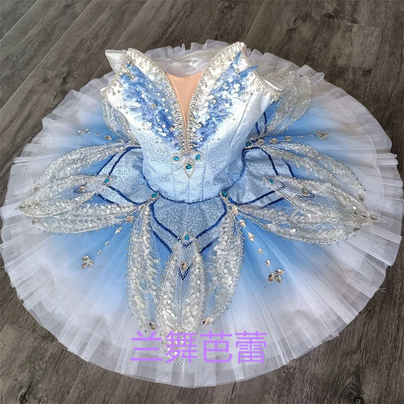 Professional Exclusive Custom Size 12 Layers Kids Girls Women Adult Sparkle Performance Wear Graliant Blue Ballet Tutu Costumes
Professional Exclusive Custom Size 12 Layers Kids Girls Women Adult Sparkle Performance Wear Graliant Blue Ballet Tutu Costumes
