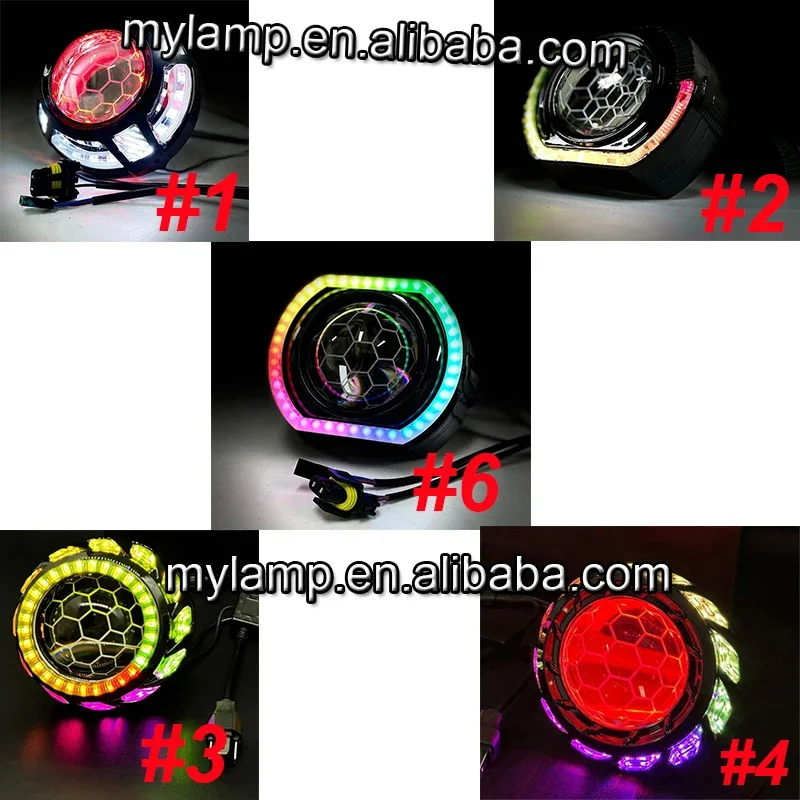 For Chevrolet Optra Lacetti LED Headlight 2003-2008 Year Custom Facelift Upgrade Your Car Honey Comb Bi-LED Projector Len
For Chevrolet Optra Lacetti LED Headlight 2003-2008 Year Custom Facelift Upgrade Your Car Honey Comb Bi-LED Projector Len