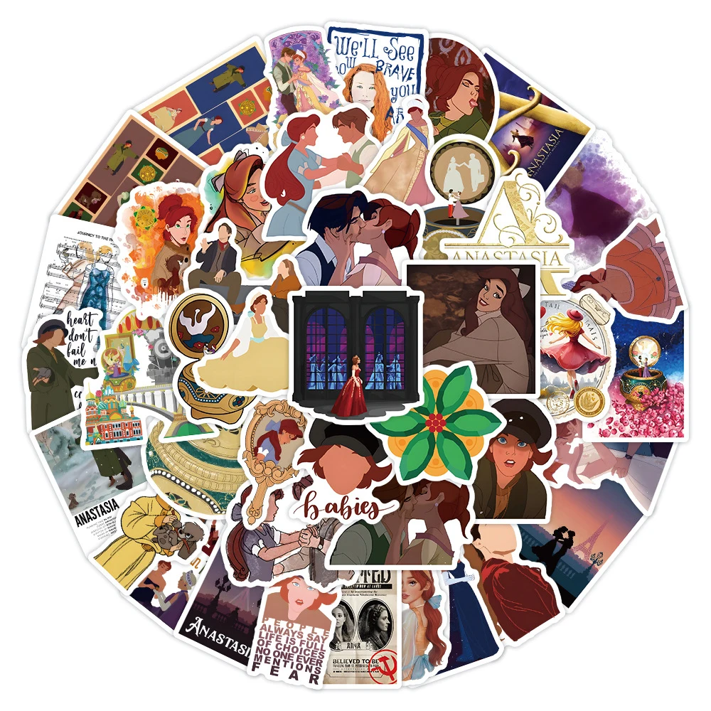 10/30/54pcs Cute Cartoon Anastasia Stickers True and Fake Princess Sticker DIY Notebook Phone Luggage Decoration Decals Kids Toy
10/30/54pcs Cute Cartoon Anastasia Stickers True and Fake Princess Sticker DIY Notebook Phone Luggage Decoration Decals Kids Toy