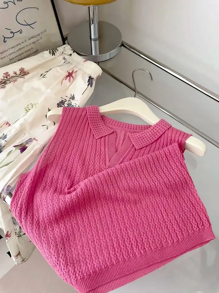 Ele Sweet Ne вязаный жилет женский летний уникальный красивый ажурный топ дышащий впитывающий пот корейский сле
Ele Sweet Ne вязаный жилет женский летний уникальный красивый ажурный топ дышащий впитывающий пот корейский сле