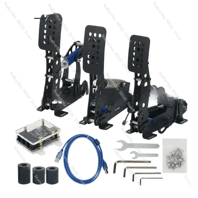 200KG Speed Game Throttle Clutch Hydraulic Pedal Racing Simulator Pedal Equipment PC Direct Drive
200KG Speed Game Throttle Clutch Hydraulic Pedal Racing Simulator Pedal Equipment PC Direct Drive