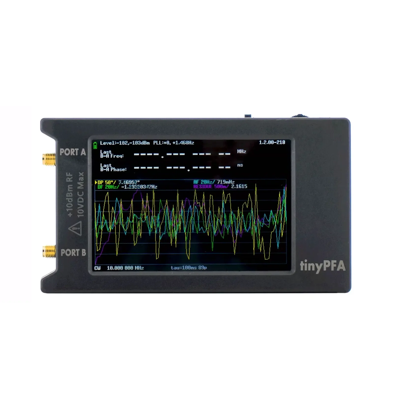 2026 TinyPFA 1MHz-290MHz Portable Phase Frequency Analyzer for Measurement of Deviation with 4-inch Touch Screen
2026 TinyPFA 1MHz-290MHz Portable Phase Frequency Analyzer for Measurement of Deviation with 4-inch Touch Screen