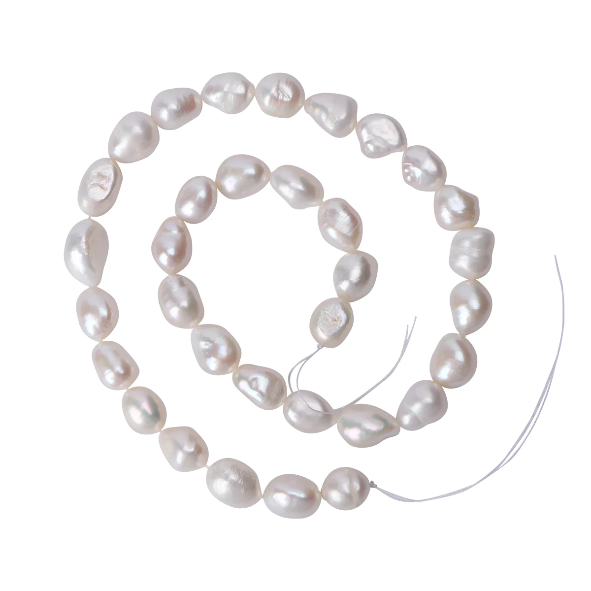 1PC DIY Pearl Necklace 9-10MM Baroque Pearl Necklace Natural Pearl Neck Jewelry for Women (White Semi-finished Product 36CM Abou
1PC DIY Pearl Necklace 9-10MM Baroque Pearl Necklace Natural Pearl Neck Jewelry for Women (White Semi-finished Product 36CM Abou