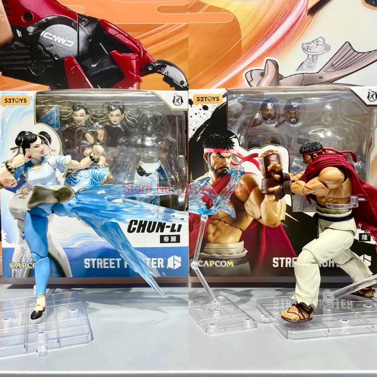 52toys Action Figure Figlite Street Fighter 6 1pc Collectible Figure Model Toysdesktop Decoration Creative Height: 15cm Gift
52toys Action Figure Figlite Street Fighter 6 1pc Collectible Figure Model Toysdesktop Decoration Creative Height: 15cm Gift