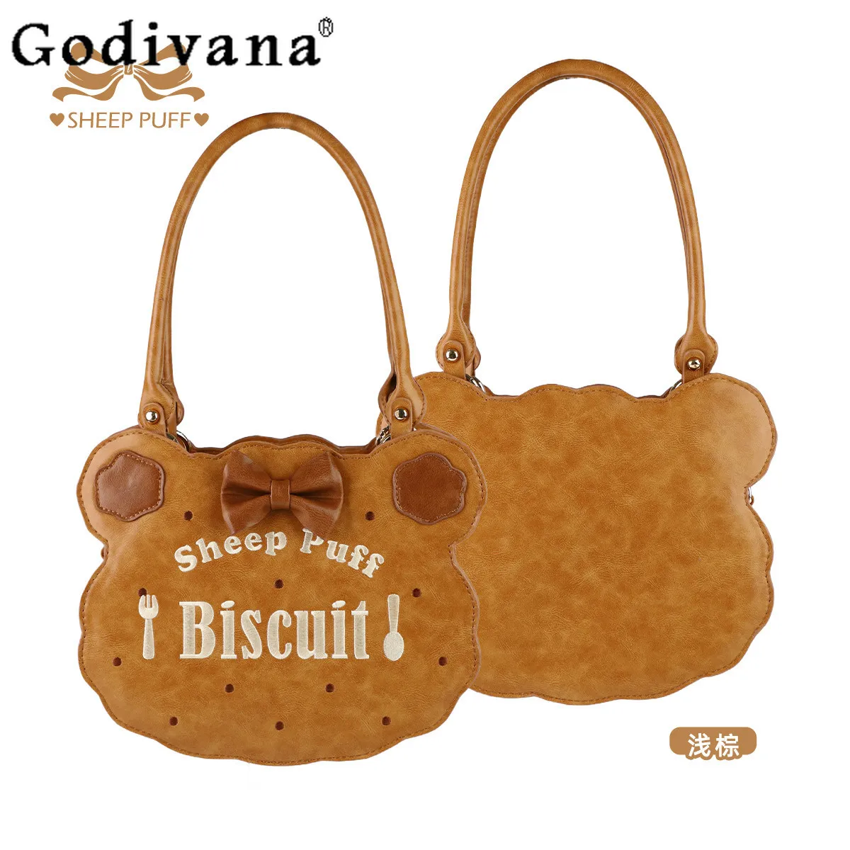 Ita Bag Women Original Japanese Lolita Brown Bear-shaped Handbag 2026 New Sweet Girls Princess Heart-shaped Y2k Crossbody Bag
Ita Bag Women Original Japanese Lolita Brown Bear-shaped Handbag 2026 New Sweet Girls Princess Heart-shaped Y2k Crossbody Bag