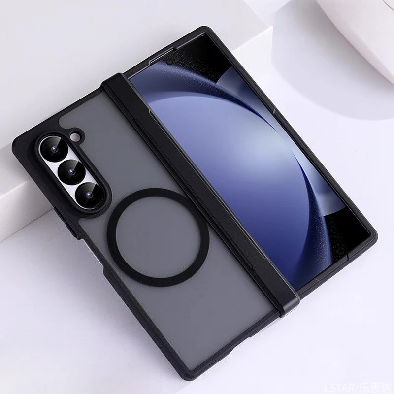 With Hinge Protection For Magsafe Case For Samsung Galaxy Z Fold 8 Wide 7 6 5 4 Hard Magnetic Clear Matte Phone Cover Shockproof
With Hinge Protection For Magsafe Case For Samsung Galaxy Z Fold 8 Wide 7 6 5 4 Hard Magnetic Clear Matte Phone Cover Shockproof