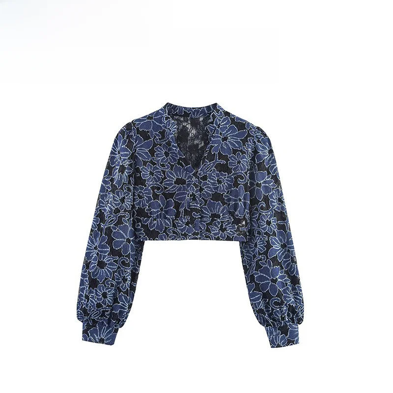 Faionable Embroidered ort Sve Long irt V-Ne Autumn New Sle Women's irt Versatile Quali Polyester Fiber Blouse
Faionable Embroidered ort Sve Long irt V-Ne Autumn New Sle Women's irt Versatile Quali Polyester Fiber Blouse