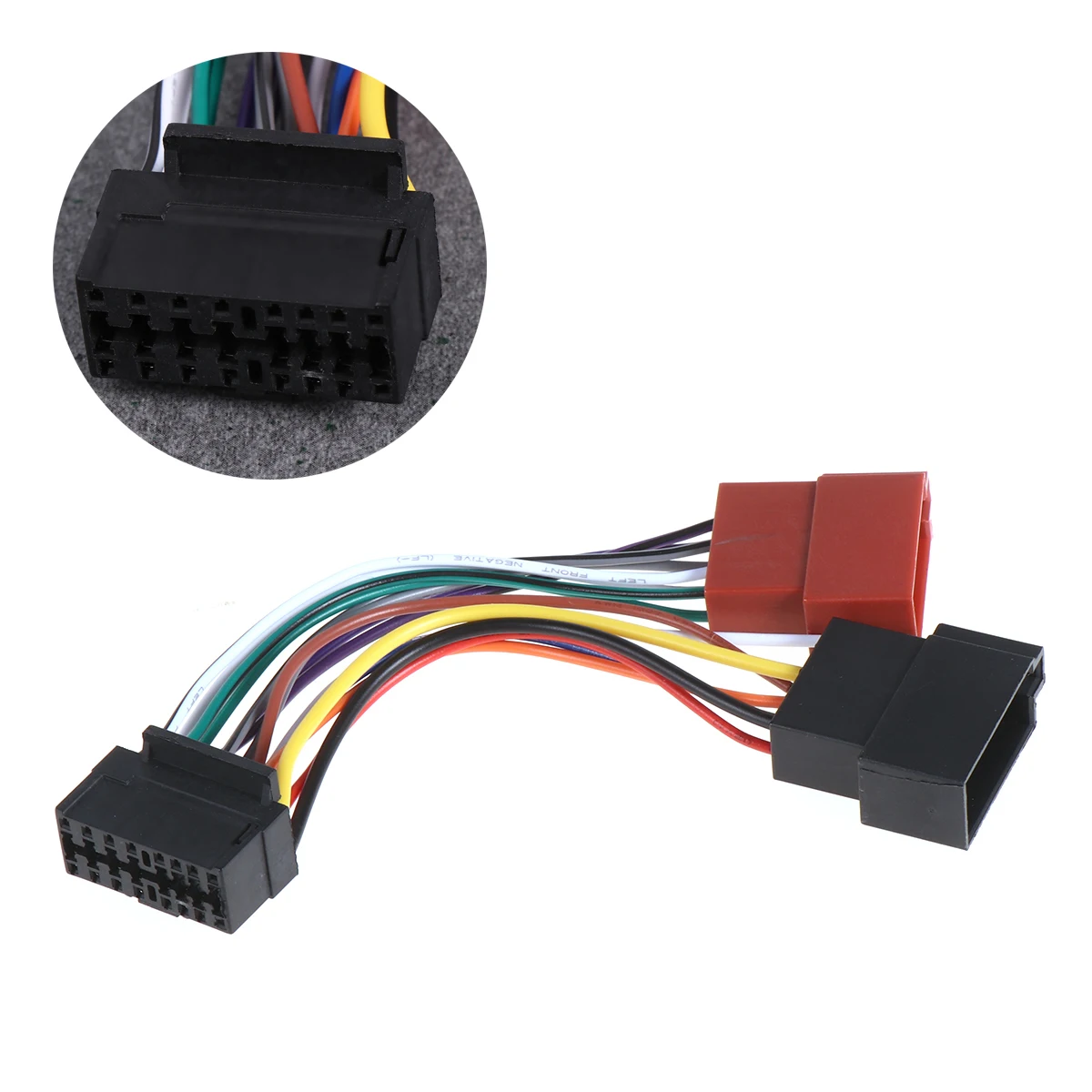 Car Audio Cable Adapter 16 Pin to Harness DVD Wiring Stereo Connector Durable Car Radio Wire Pre Stripping Easy Install
Car Audio Cable Adapter 16 Pin to Harness DVD Wiring Stereo Connector Durable Car Radio Wire Pre Stripping Easy Install