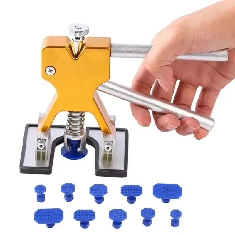 Car Puller for Hail Damage Workshops Auto Body Repair Tools Suction Cup Lifter Dent Removal Kit CPQ for Paintless
Car Puller for Hail Damage Workshops Auto Body Repair Tools Suction Cup Lifter Dent Removal Kit CPQ for Paintless