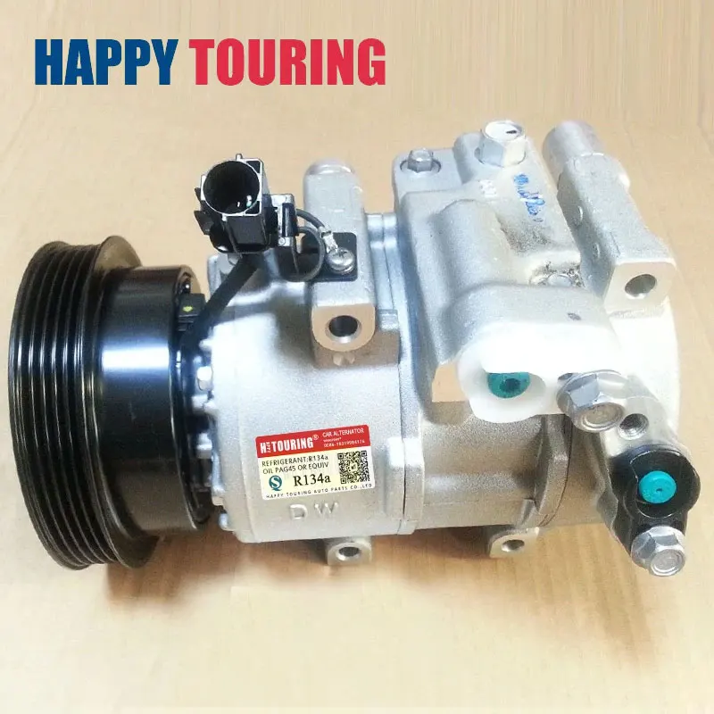 DV12 AC Compressor for Hyundai i20 PB PBT / ACCENT 2011-2013 1.6L Conditioner 977011R200 977011J200 97701-1R200 97701-1J200
DV12 AC Compressor for Hyundai i20 PB PBT / ACCENT 2011-2013 1.6L Conditioner 977011R200 977011J200 97701-1R200 97701-1J200