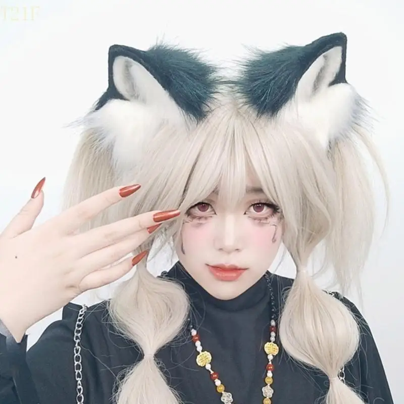 T21F Soft Plush Faux Furs Animal Ear Headband Theme Event Hairhoop for Cosplay Costume Parties Headwear for Anime Theme Event
T21F Soft Plush Faux Furs Animal Ear Headband Theme Event Hairhoop for Cosplay Costume Parties Headwear for Anime Theme Event
