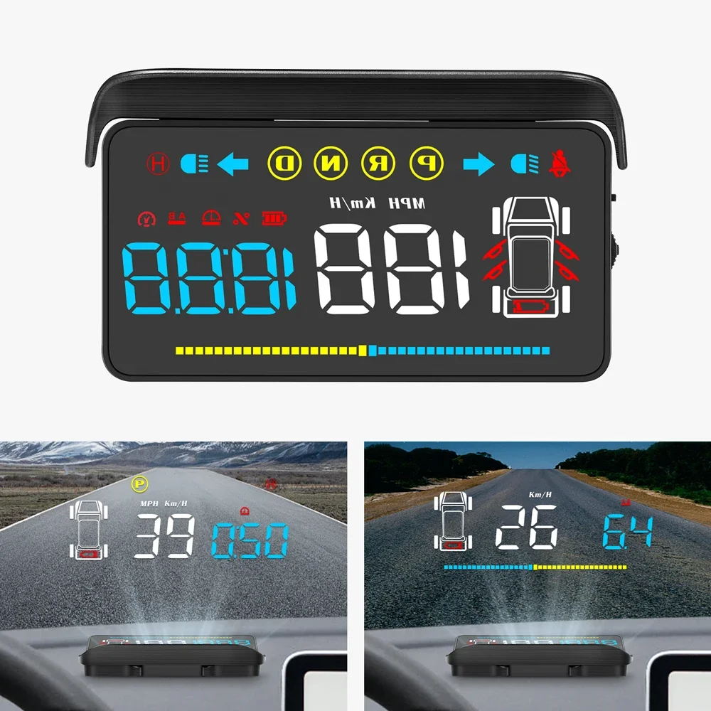 Для Tesla Model 3 и Model Y Зеркало HUD Проекционный дисплей Индикатор скорости пробега Световой индикатор безопасности Время вождения Система дверного индикатора
Для Tesla Model 3 и Model Y Зеркало HUD Проекционный дисплей Индикатор скорости пробега Световой индикатор безопасности Время вождения Система дверного индикатора