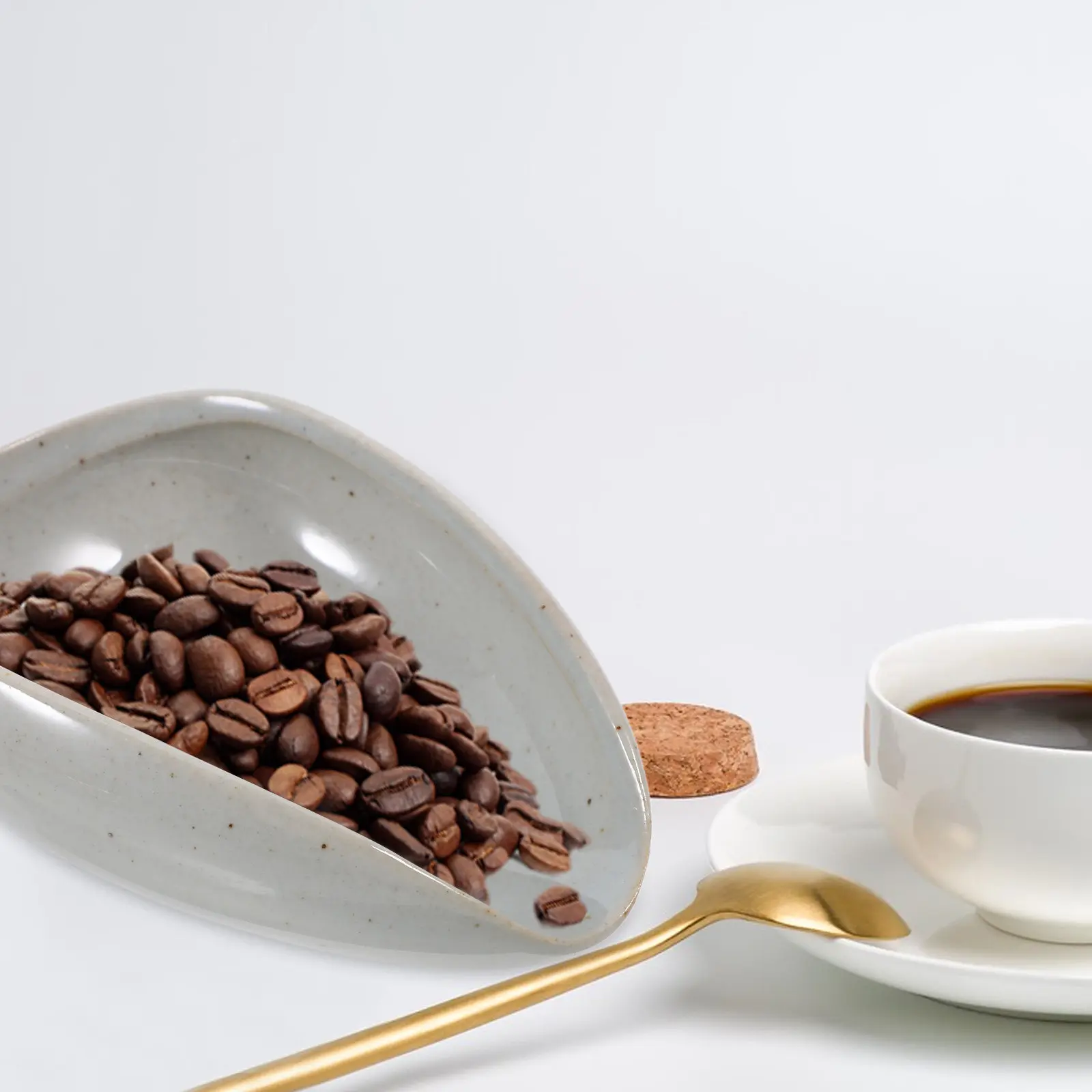 Ceramic Coffee Bean Tray Multi Use Dosing Dish for Weighing Holding Grinding Coffee Beans Tea Leaves Measuring Saucer
Ceramic Coffee Bean Tray Multi Use Dosing Dish for Weighing Holding Grinding Coffee Beans Tea Leaves Measuring Saucer