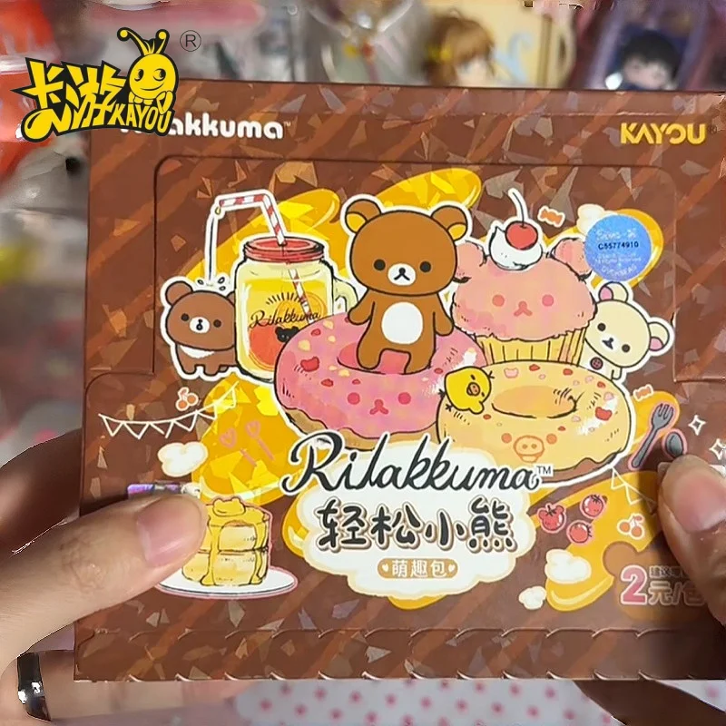 Genuine KAYOU Rilakkuma Collection Card Cute Package Vol.1 Watercolor Style Fairytale Atmosphere Anime Game Collection Card Gift
Genuine KAYOU Rilakkuma Collection Card Cute Package Vol.1 Watercolor Style Fairytale Atmosphere Anime Game Collection Card Gift