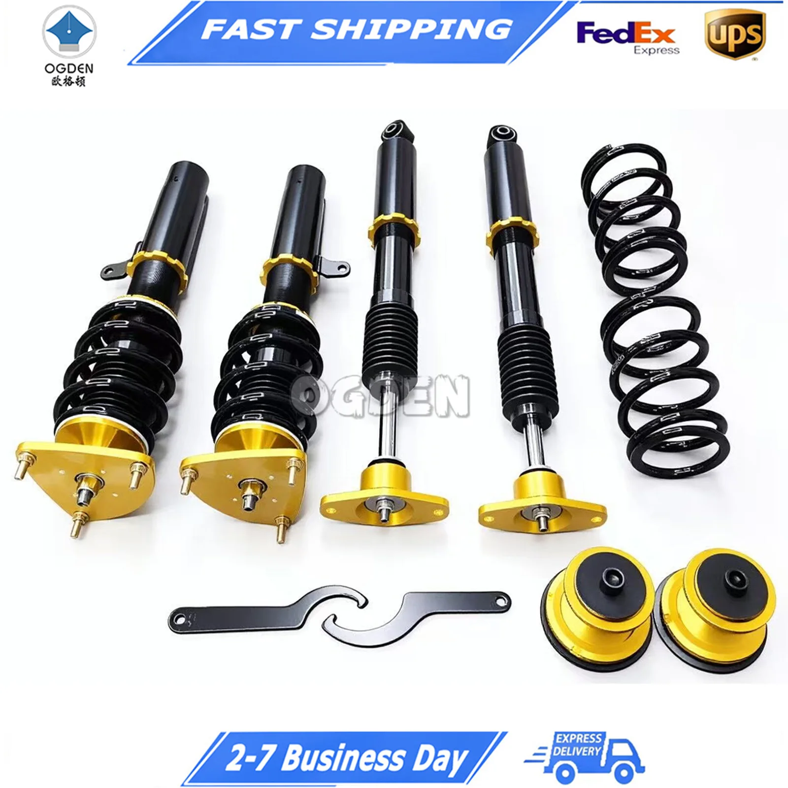 OGDEN Coilover Suspension Kit for Mazda 3 BK (2004-2010) with Pillowball Top Mounts
OGDEN Coilover Suspension Kit for Mazda 3 BK (2004-2010) with Pillowball Top Mounts