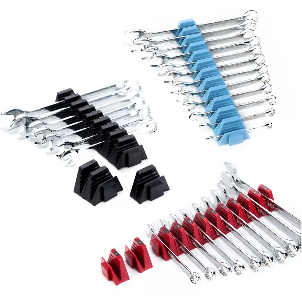 24PCS Wrench Holder Wrench Organizer Capacity Multifunctional Compact ABS Magnetic Modular Wrench Rack Holder
24PCS Wrench Holder Wrench Organizer Capacity Multifunctional Compact ABS Magnetic Modular Wrench Rack Holder