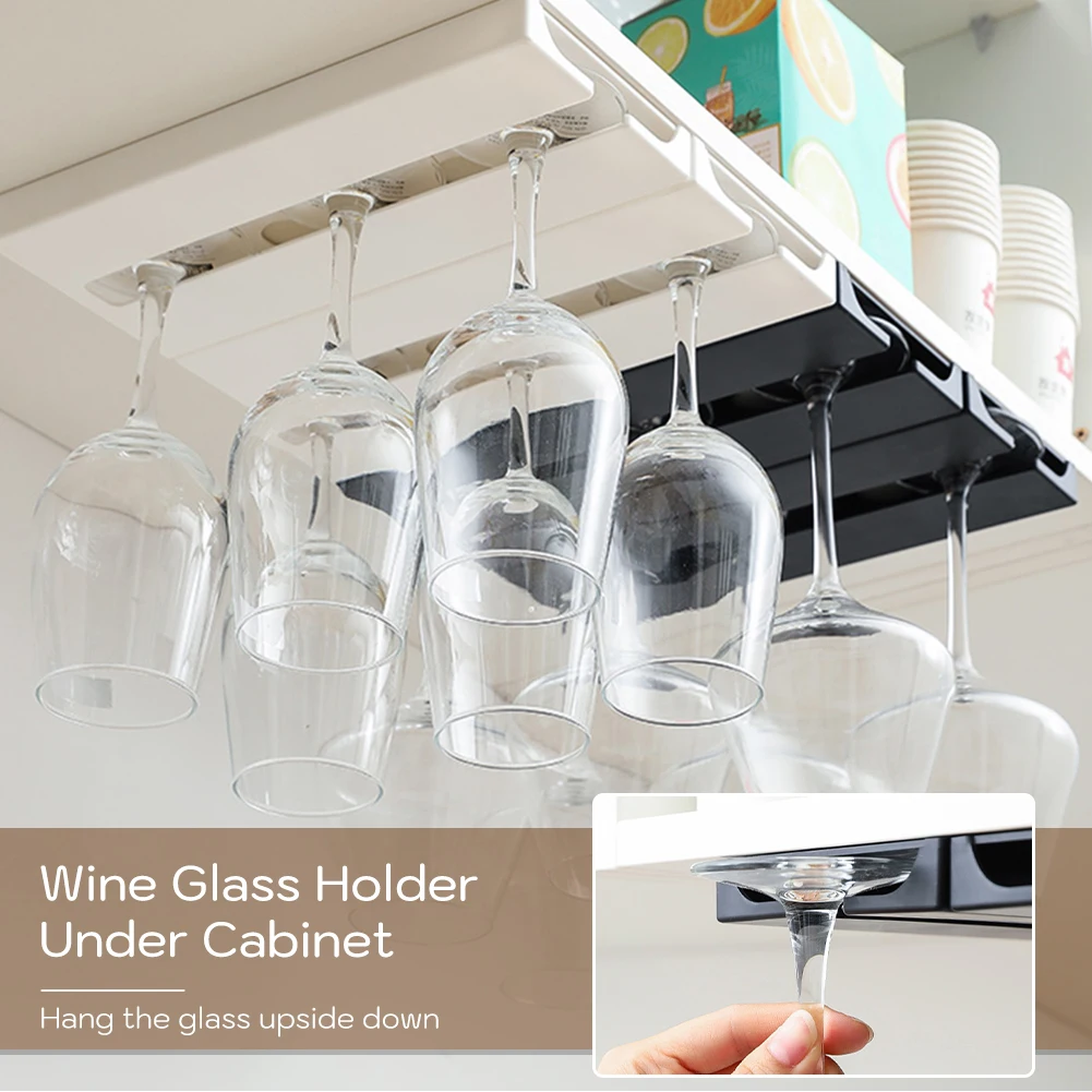 No-punch Wine Glass Hanging Rack Hanging Home Cup Holder Multi-functional Tall Cup Categorization Organizer Bar Tools
No-punch Wine Glass Hanging Rack Hanging Home Cup Holder Multi-functional Tall Cup Categorization Organizer Bar Tools