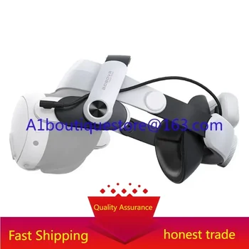 BOBOVR M3 Pro는 메타 퀘스트 3 VR 헤드셋 배터리 팩 헤드밴드와 함께 작동