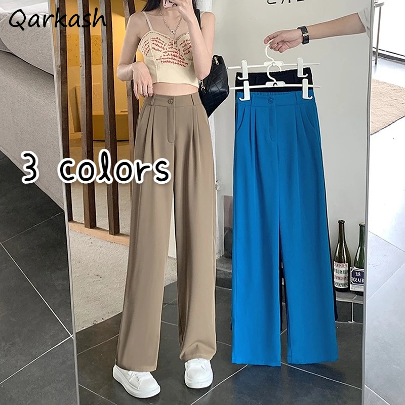 Wide Leg Casual Pants Women Loose Vintage High Waist Harajuku Ulzzang Fashion Summer Streetwear Ladies Chic Elegant New Arrival
Wide Leg Casual Pants Women Loose Vintage High Waist Harajuku Ulzzang Fashion Summer Streetwear Ladies Chic Elegant New Arrival