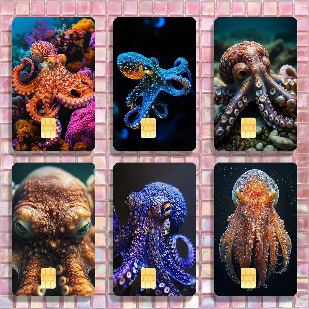 Ocean Octopus Marine Life Stickers Credit Visa Debit Bank Charge Card Bus Metro Waterproof Sticker Decal Decoration
Ocean Octopus Marine Life Stickers Credit Visa Debit Bank Charge Card Bus Metro Waterproof Sticker Decal Decoration