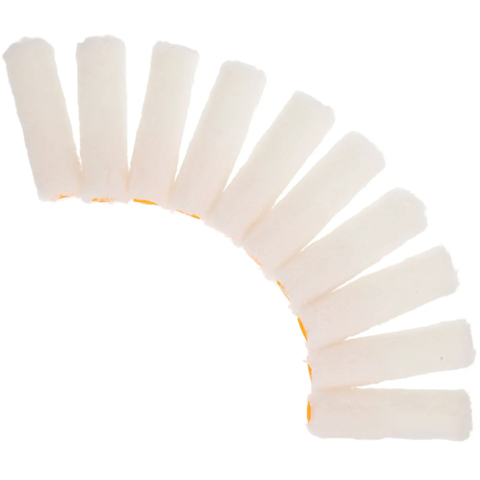 10Pcs Mini Paint Roller Sleeves Cotton Material for Wall Painting House Decoration Replacement Covers for Roller Frame Corner
10Pcs Mini Paint Roller Sleeves Cotton Material for Wall Painting House Decoration Replacement Covers for Roller Frame Corner