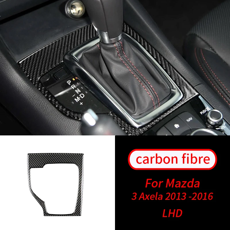 For Mazda 3 Axela 2013 -2016 1PCS Real Carbon Fiber Gear Shift Panel Sticker Trim Car Interior Accessories Car Interior Supplies
For Mazda 3 Axela 2013 -2016 1PCS Real Carbon Fiber Gear Shift Panel Sticker Trim Car Interior Accessories Car Interior Supplies